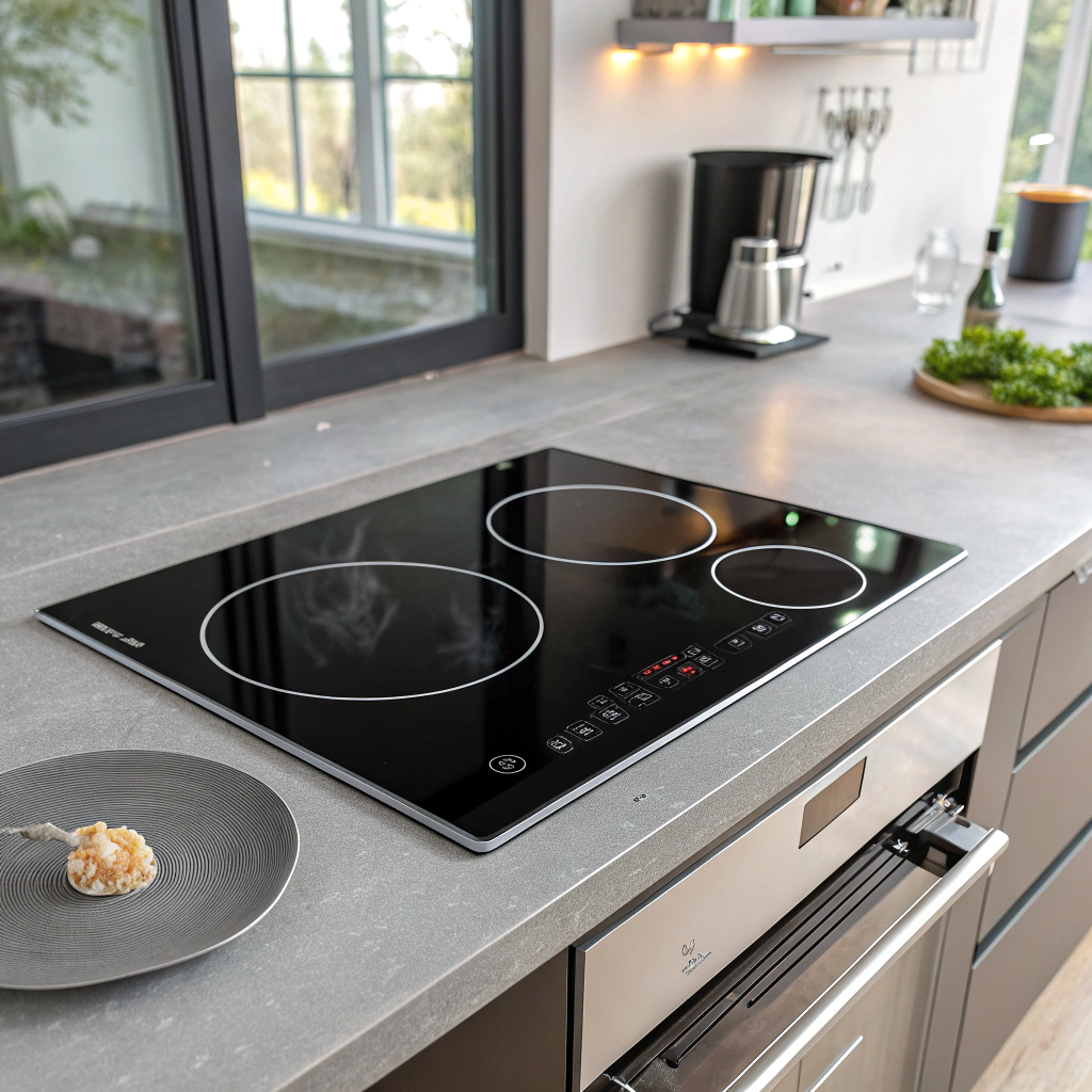 Induction and radiant glass cooktop diagnostic testing