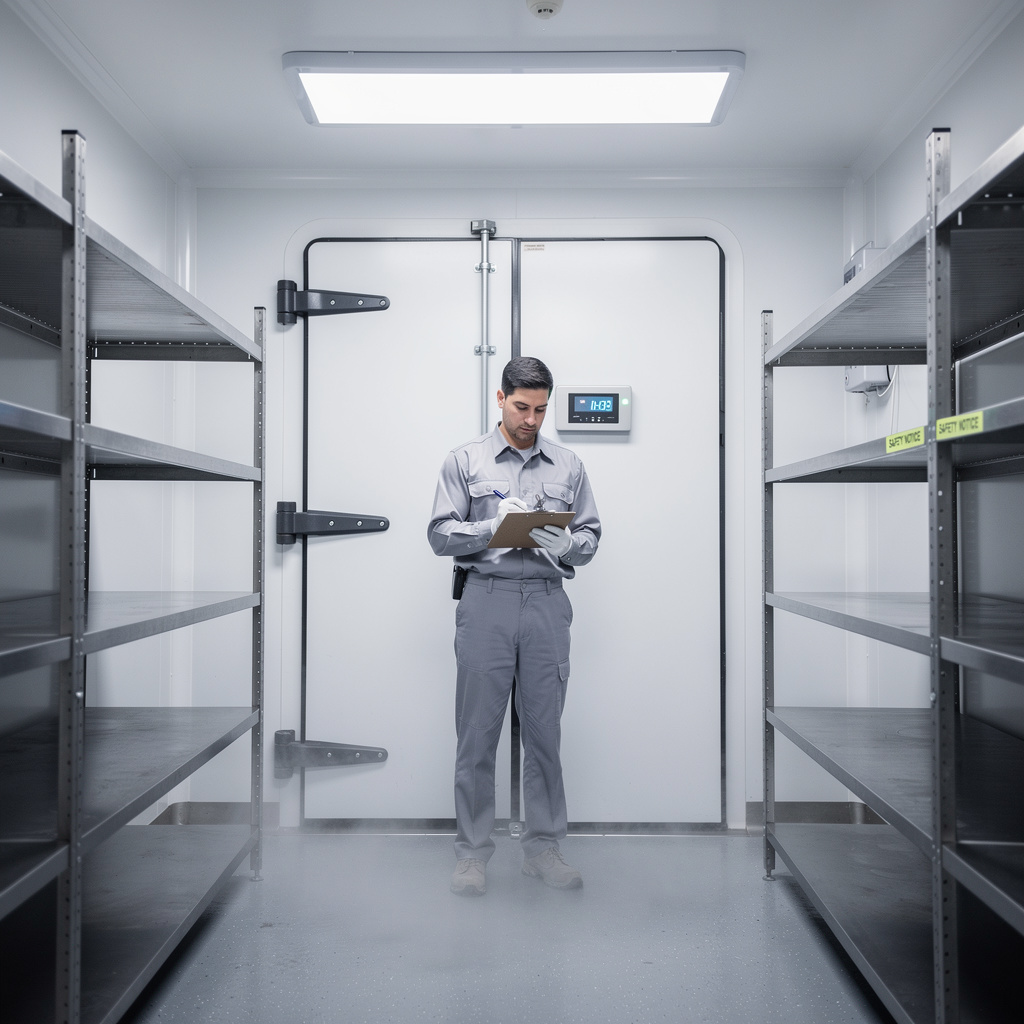 Upright freezer defrost system and compressor repair