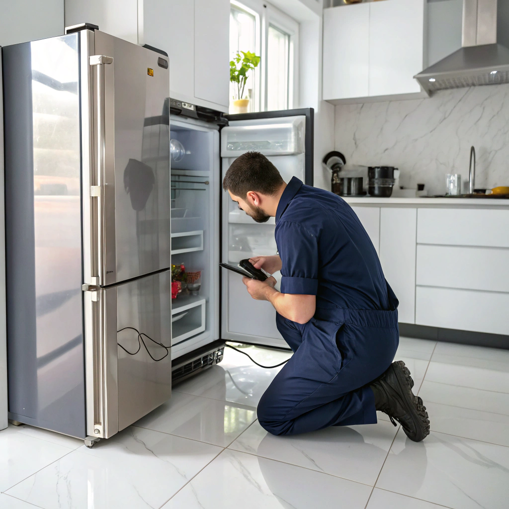 Kitchen range electronic board inspection and calibration